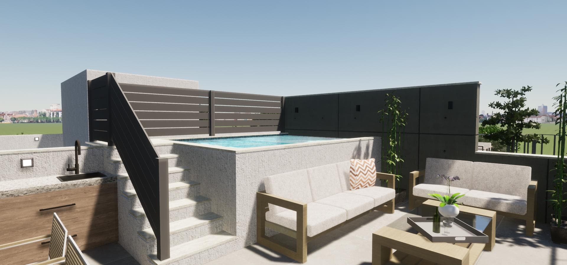 2-bedrooms apartments in Limassol, Cyprus.