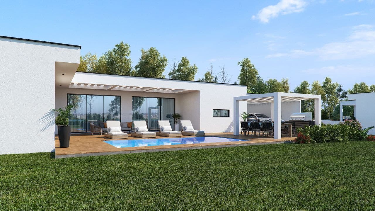 4-bedrooms house in Larnaca, Cyprus.
