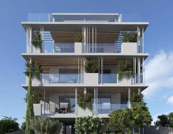 2-bedrooms apartments in Limassol, Cyprus.
