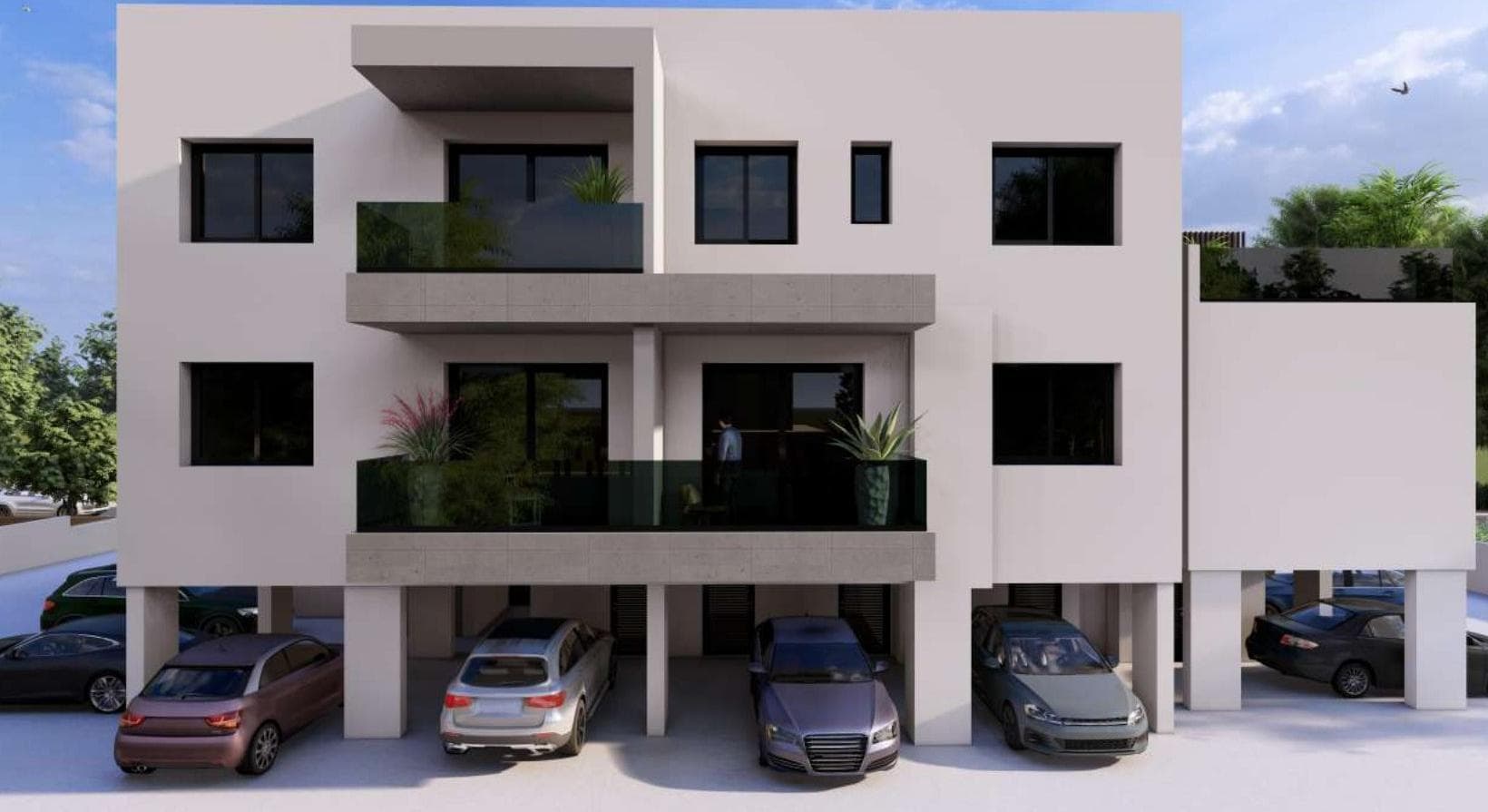 1-bedrooms apartments in Limassol, Cyprus.
