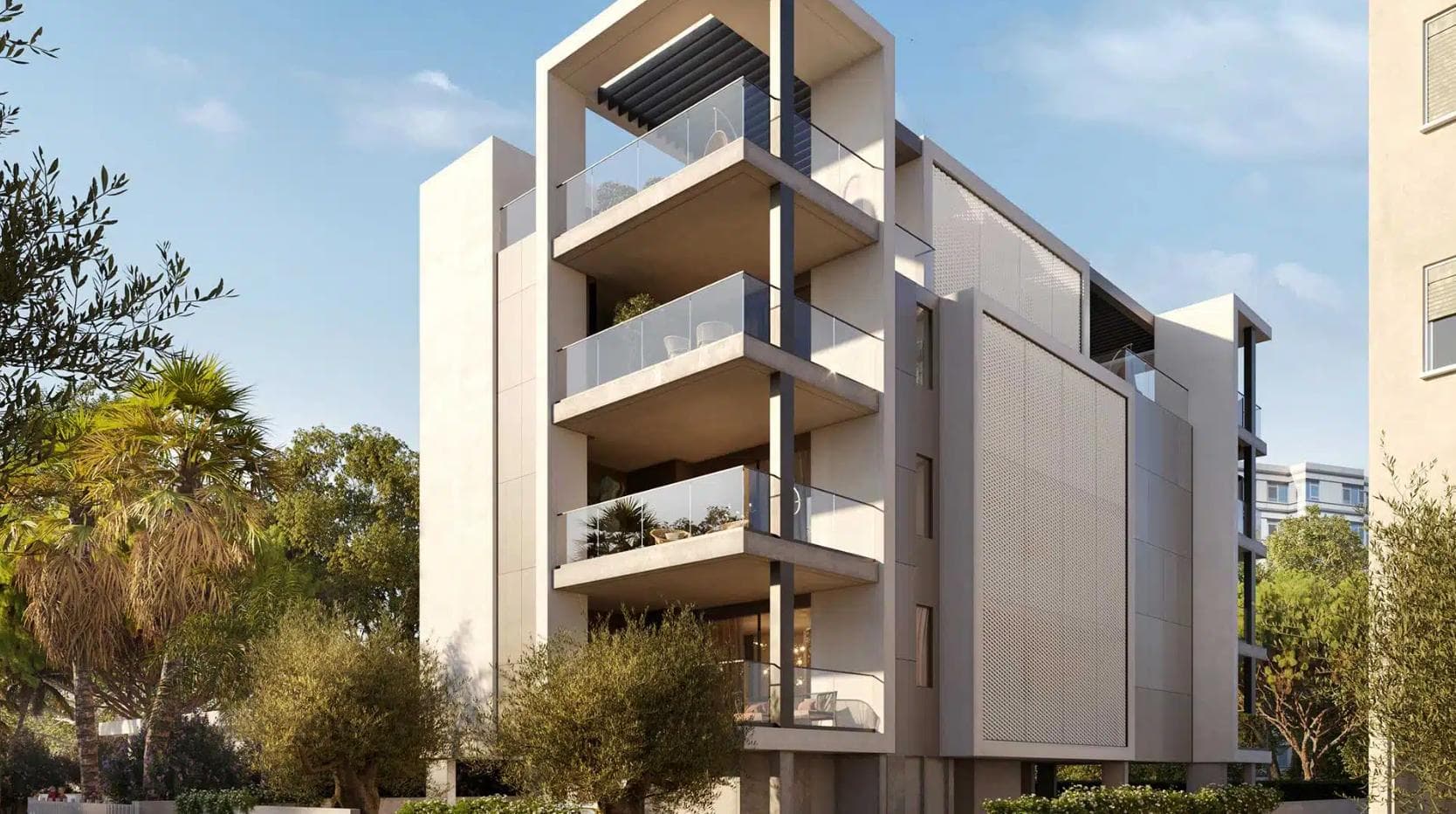 2-bedrooms apartments in Limassol, Cyprus.