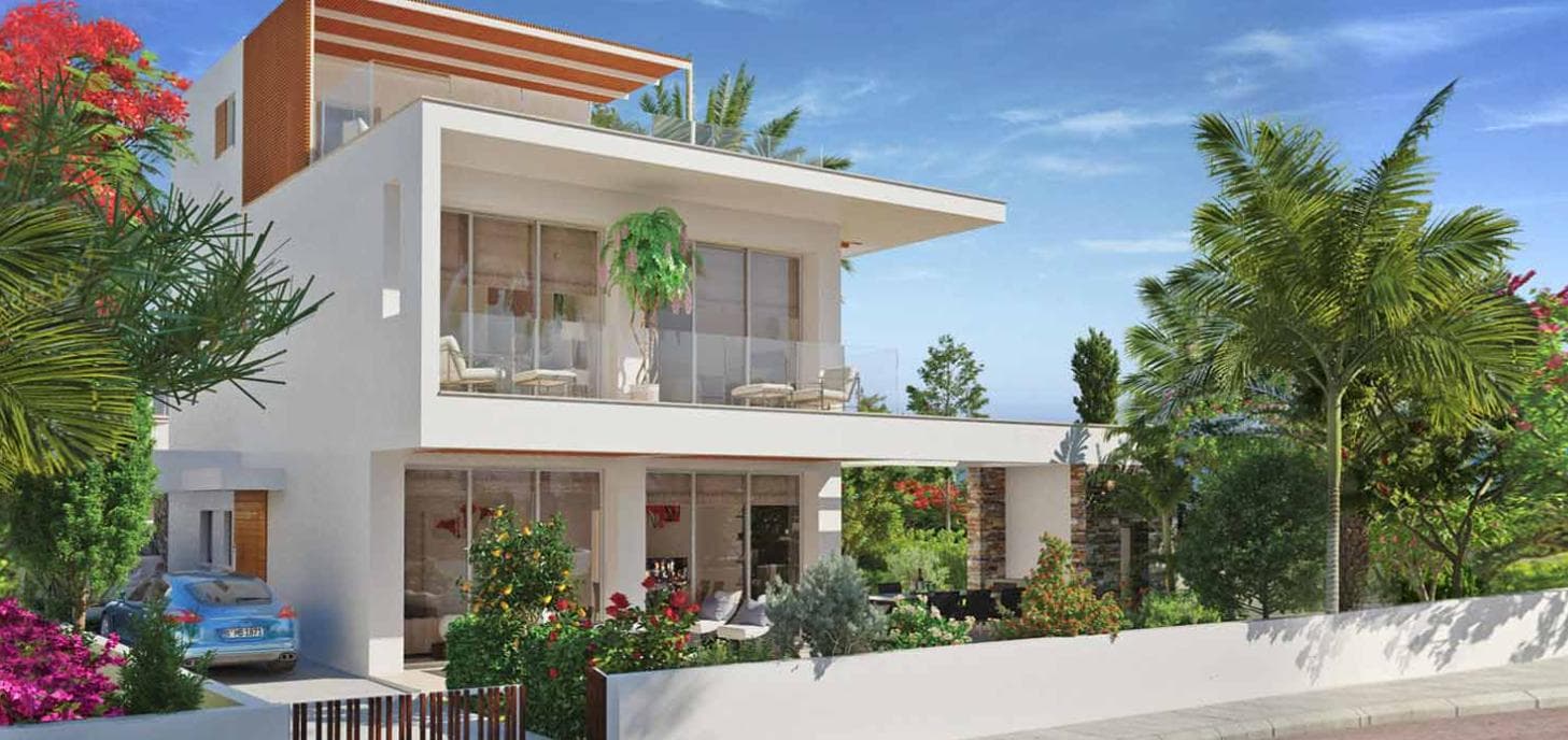 4-bedrooms house in Paphos, Cyprus.