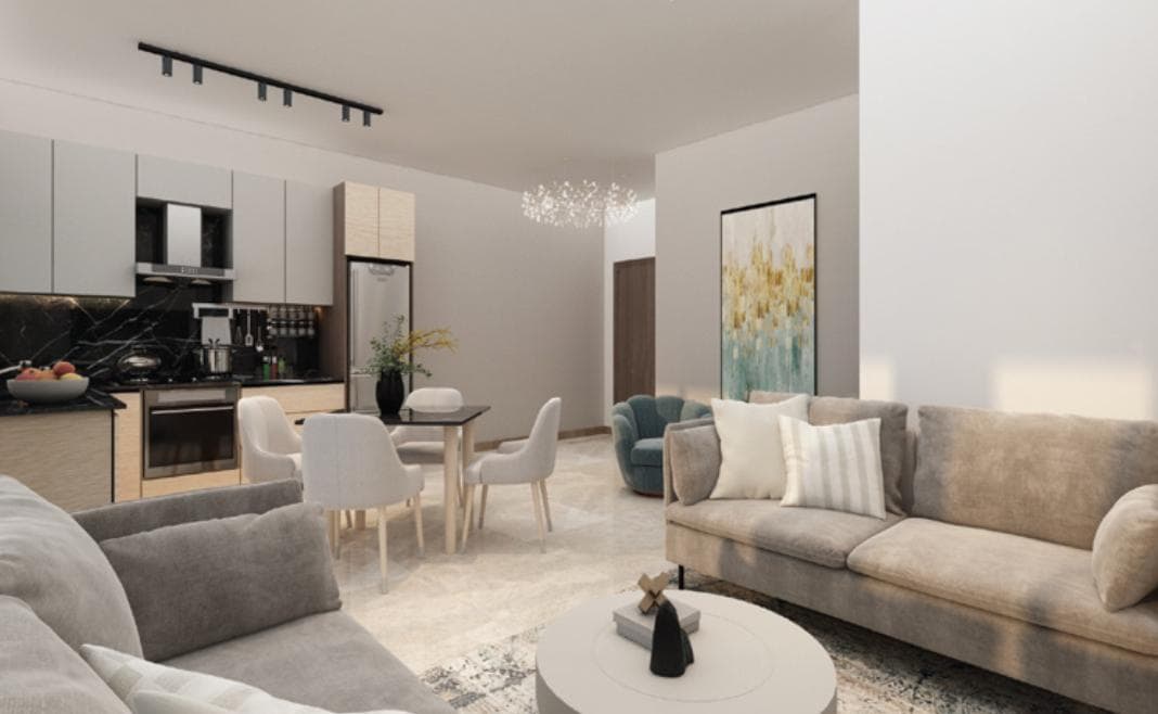 3-bedrooms apartments in Nicosia, Cyprus.