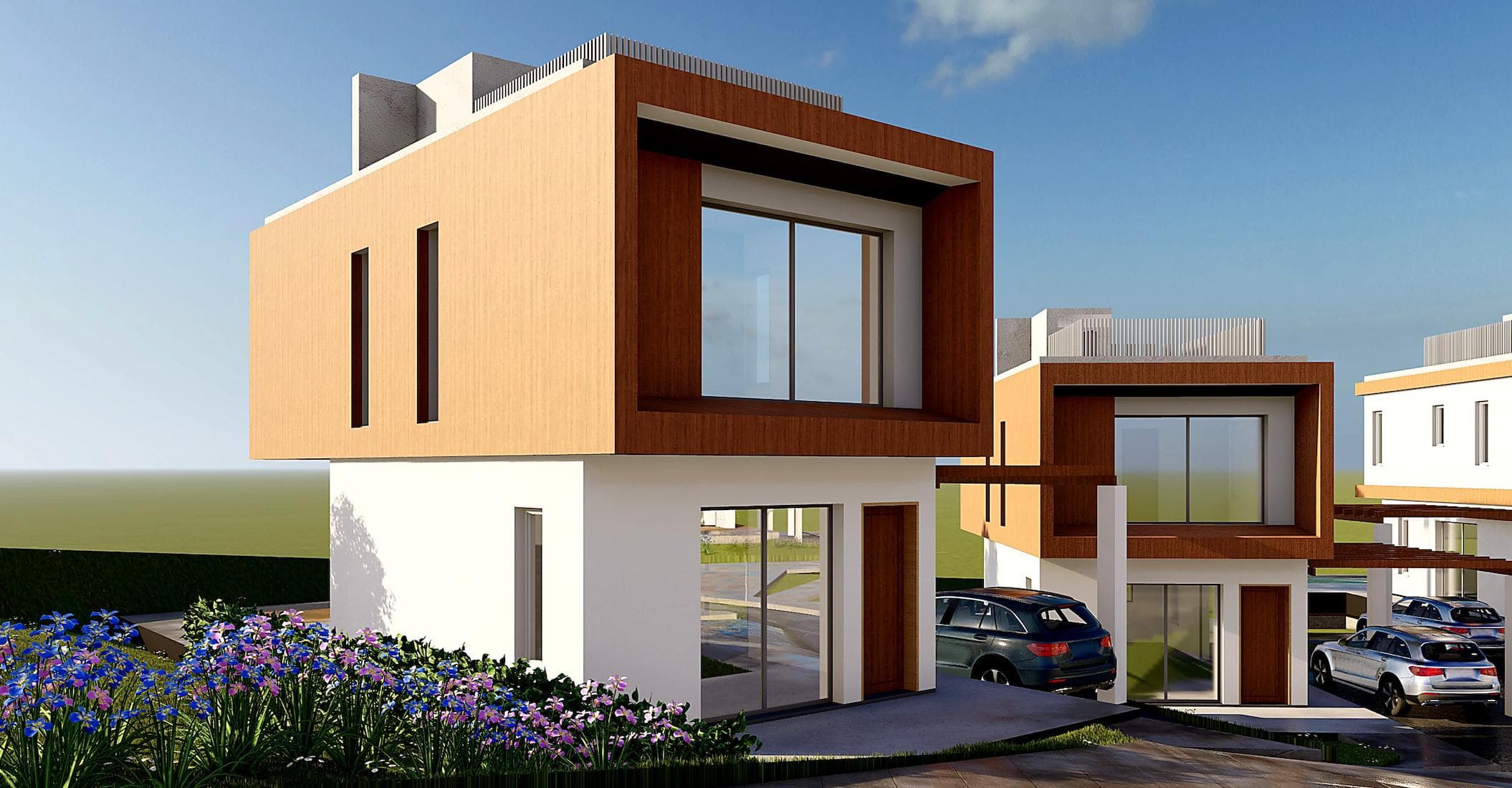 2-bedrooms house in Paphos, Cyprus.