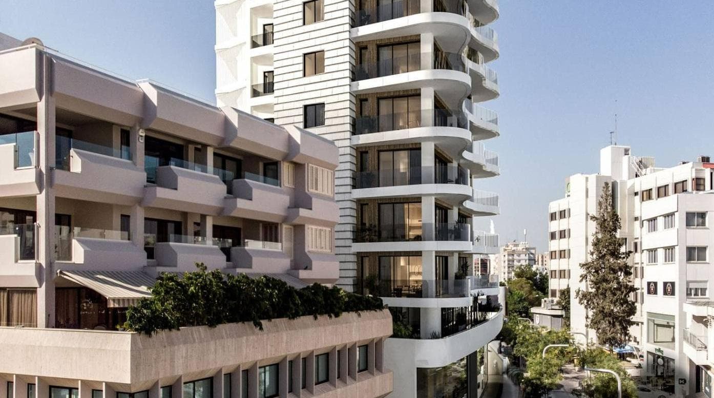 2-bedrooms apartments in Nicosia, Cyprus.