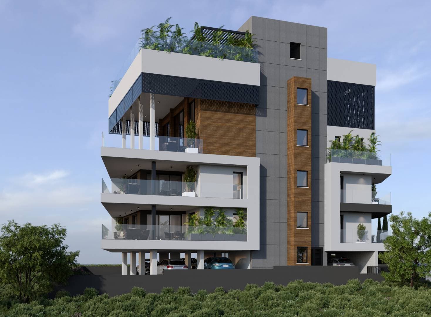 2-bedrooms apartments in Limassol, Cyprus.