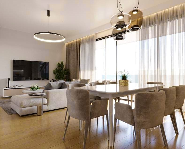 2-bedrooms apartments in Limassol, Cyprus.