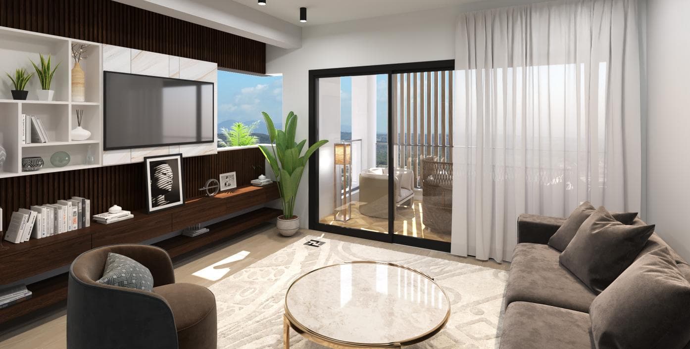 1-bedrooms apartments in Limassol, Cyprus.