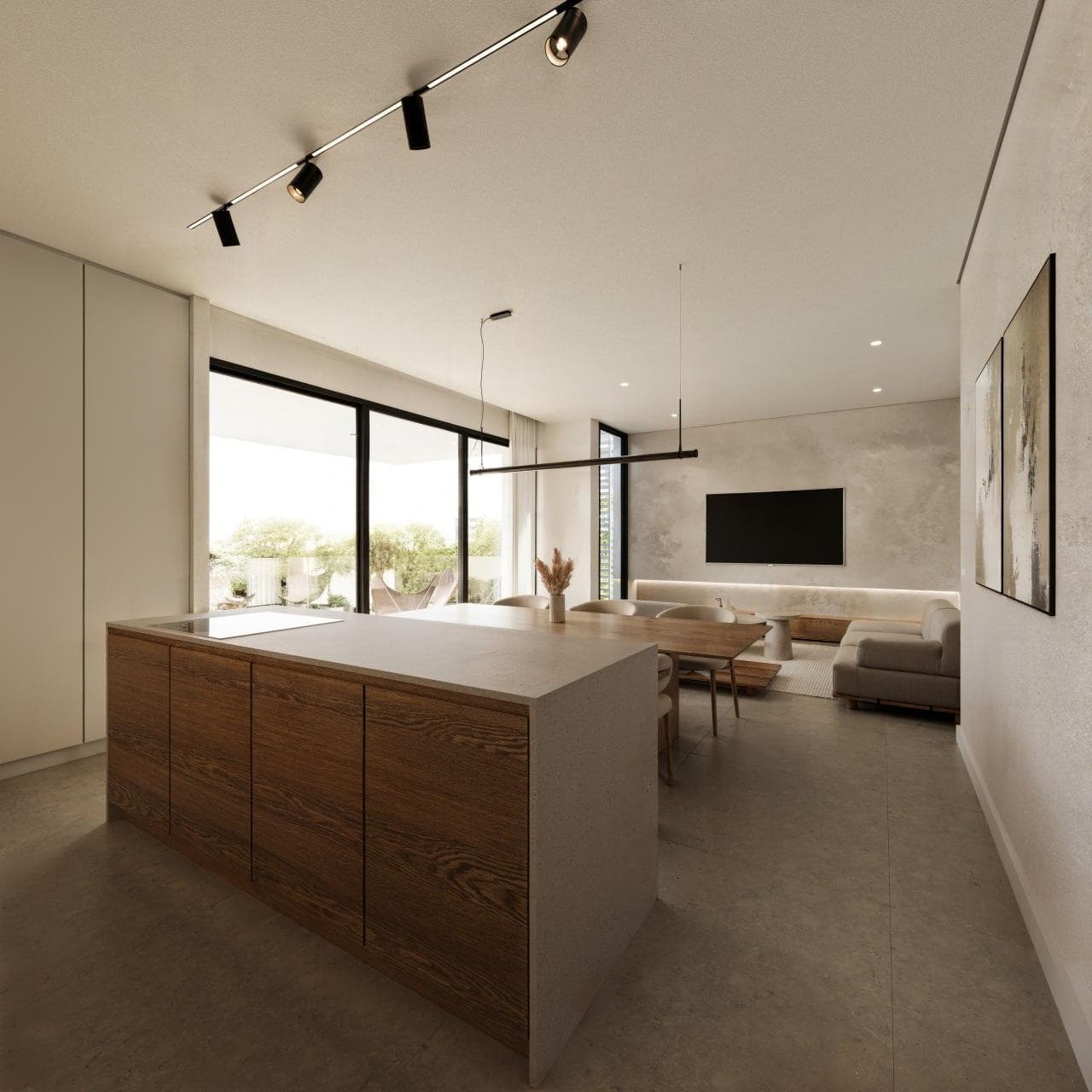 2-bedrooms apartments in Larnaca, Cyprus.