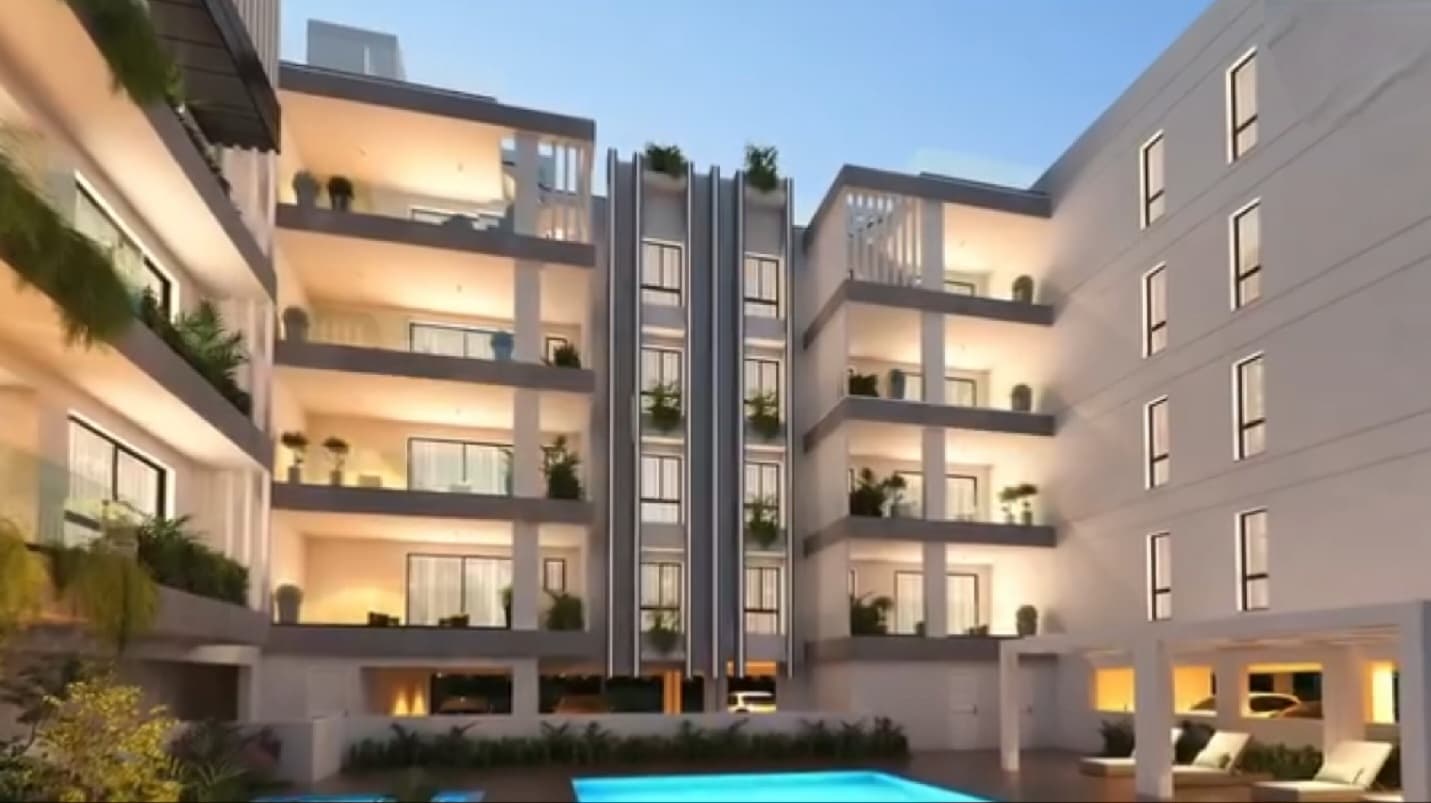2-bedrooms apartments in Larnaca, Cyprus.