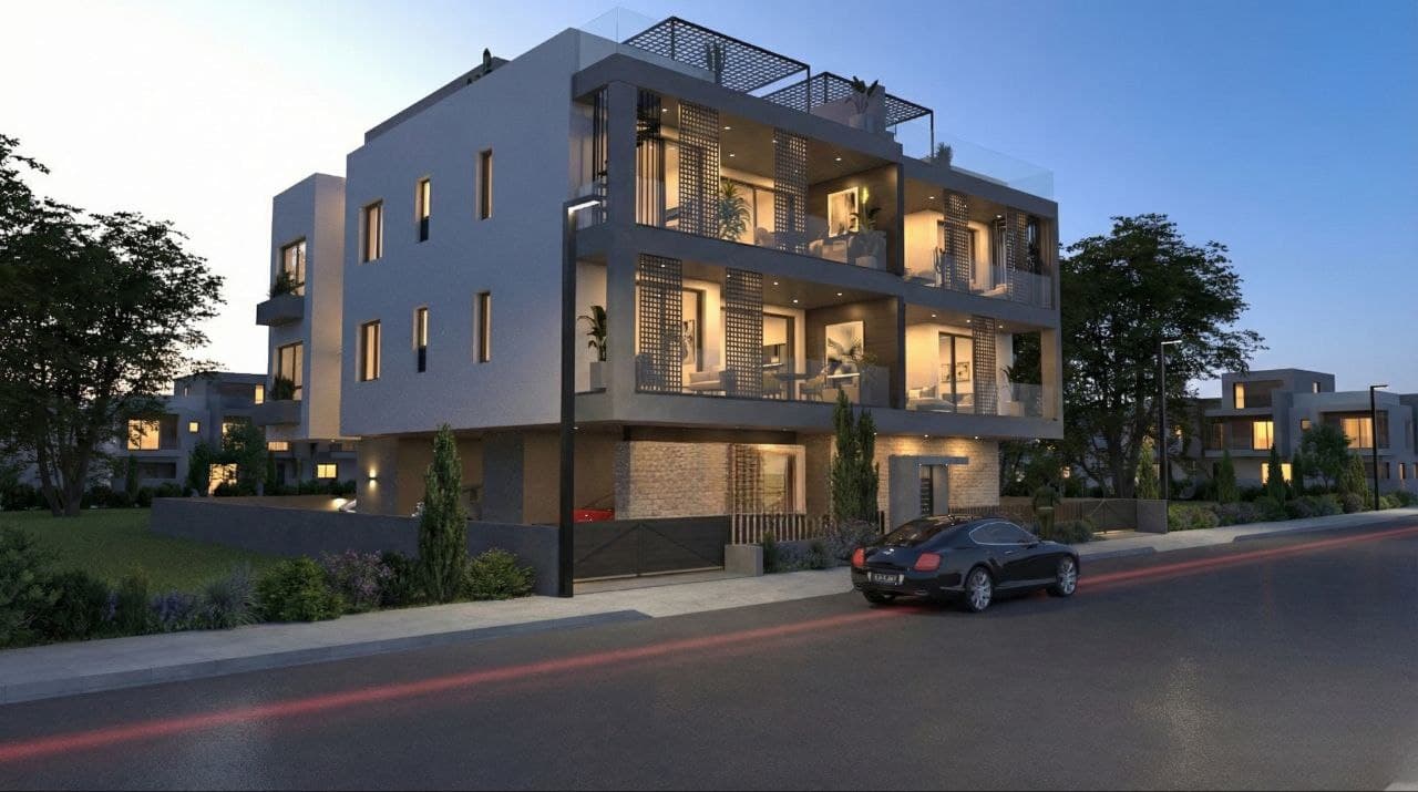 2-bedrooms apartments in Paphos, Cyprus.