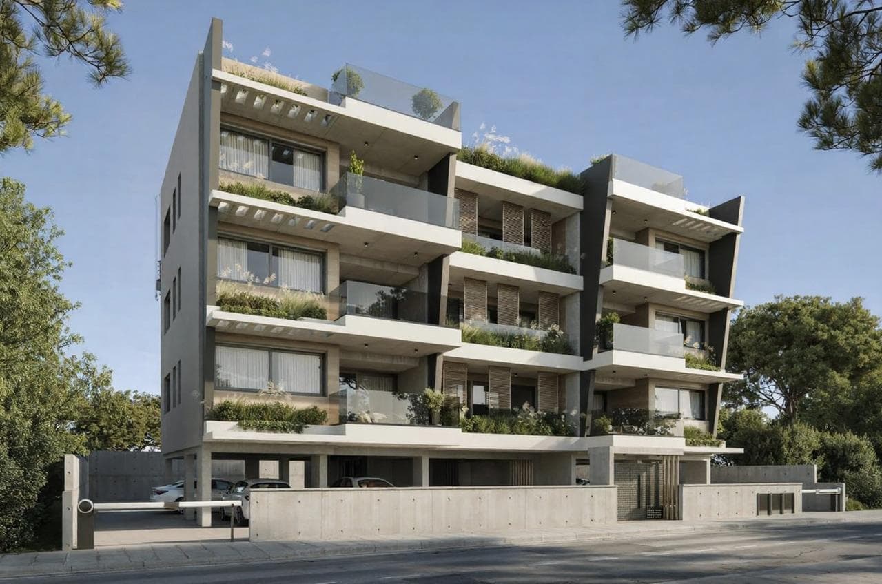 2-bedrooms apartments in Limassol, Cyprus.