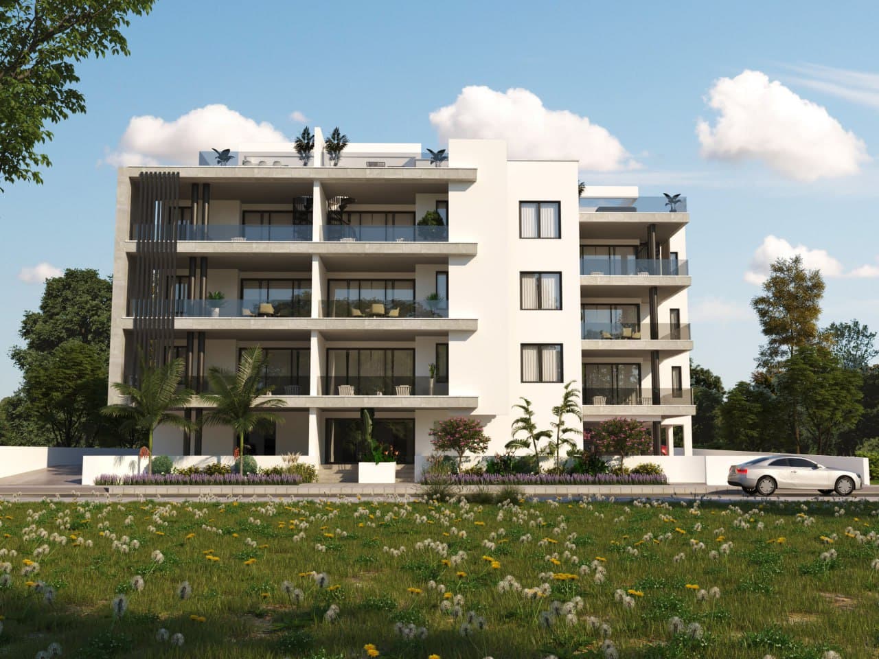 3-bedrooms apartments in Larnaca, Cyprus.