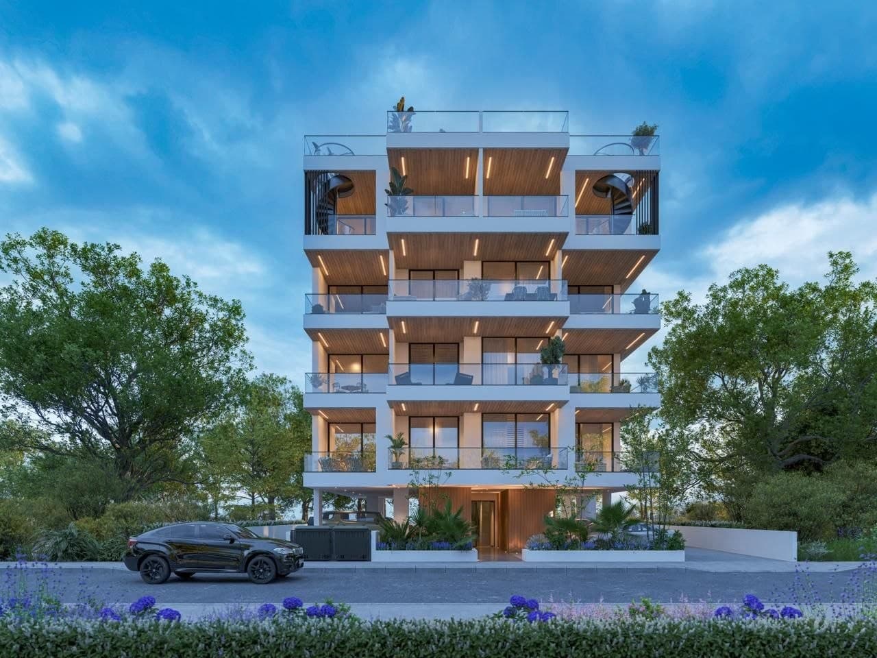 2-bedrooms apartments in Larnaca, Cyprus.