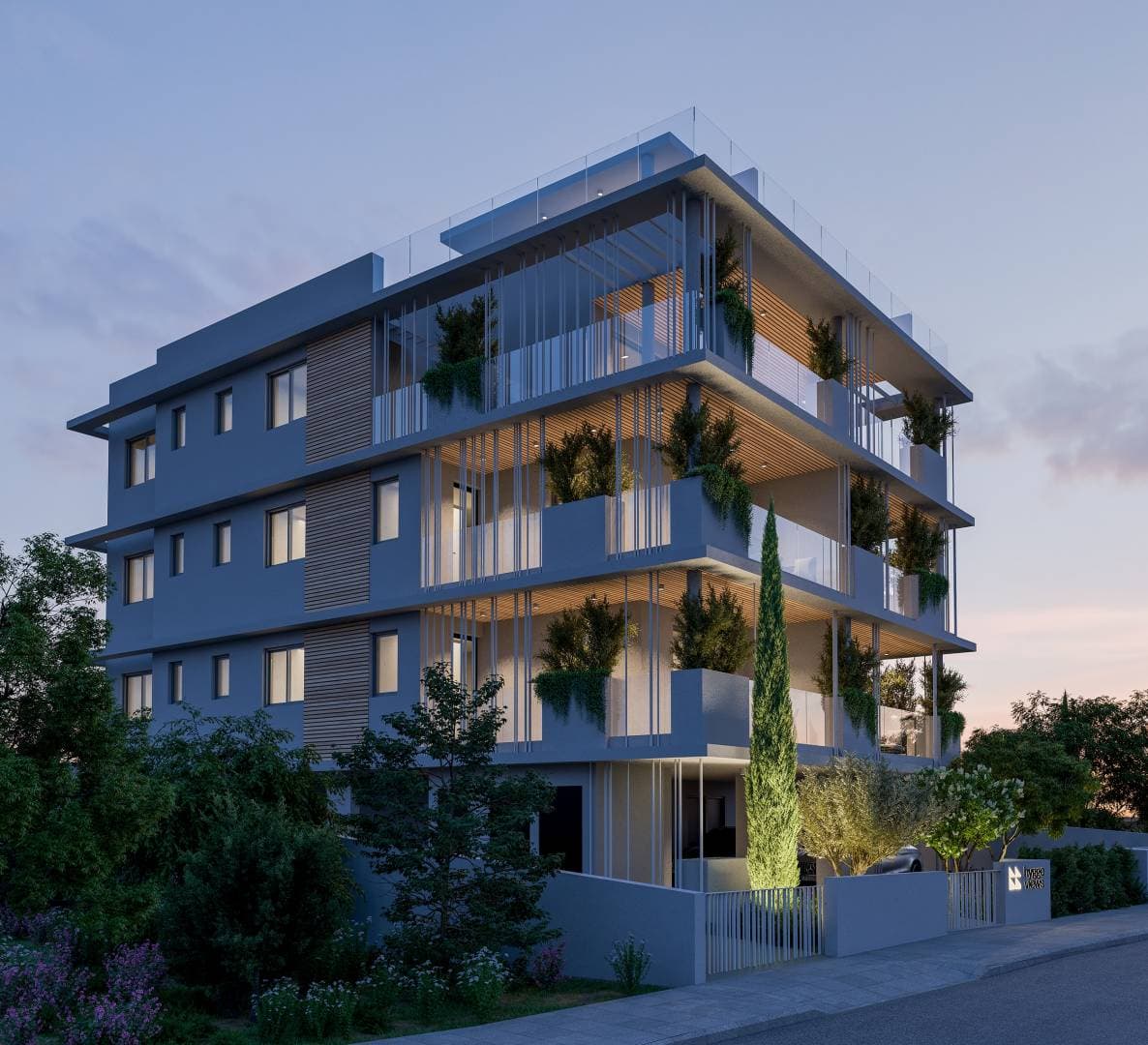 2-bedrooms apartments in Limassol, Cyprus.