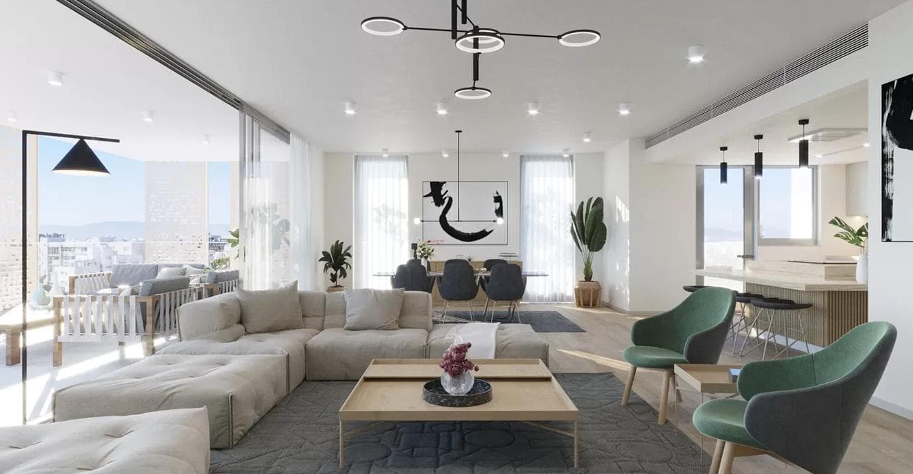 4-bedrooms apartments in Nicosia, Cyprus.