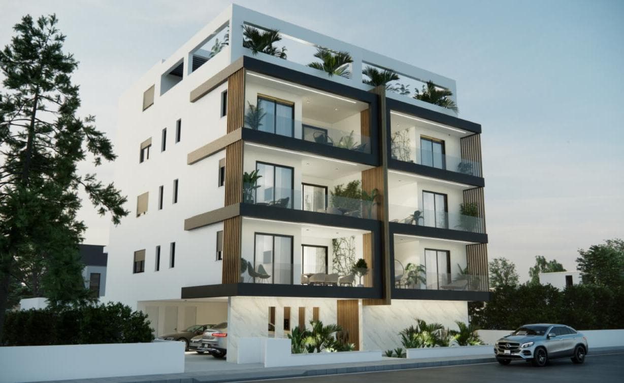 2-bedrooms apartments in Nicosia, Cyprus.