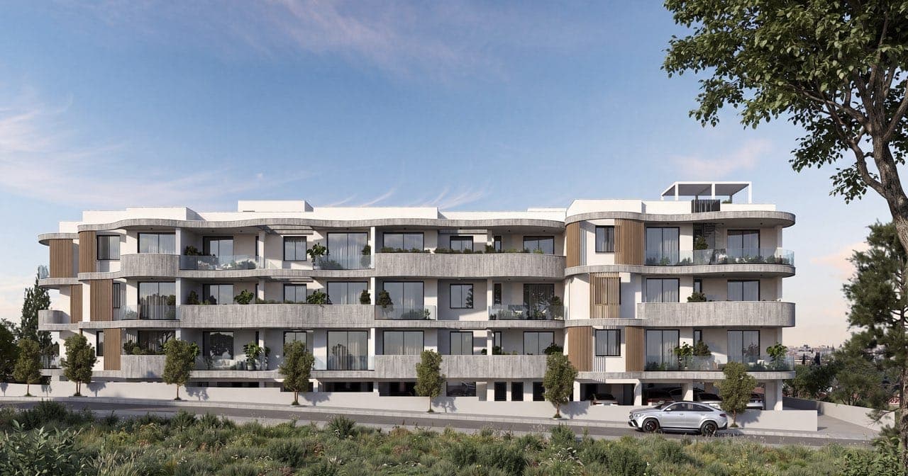 2-bedrooms apartments in Paphos, Cyprus.