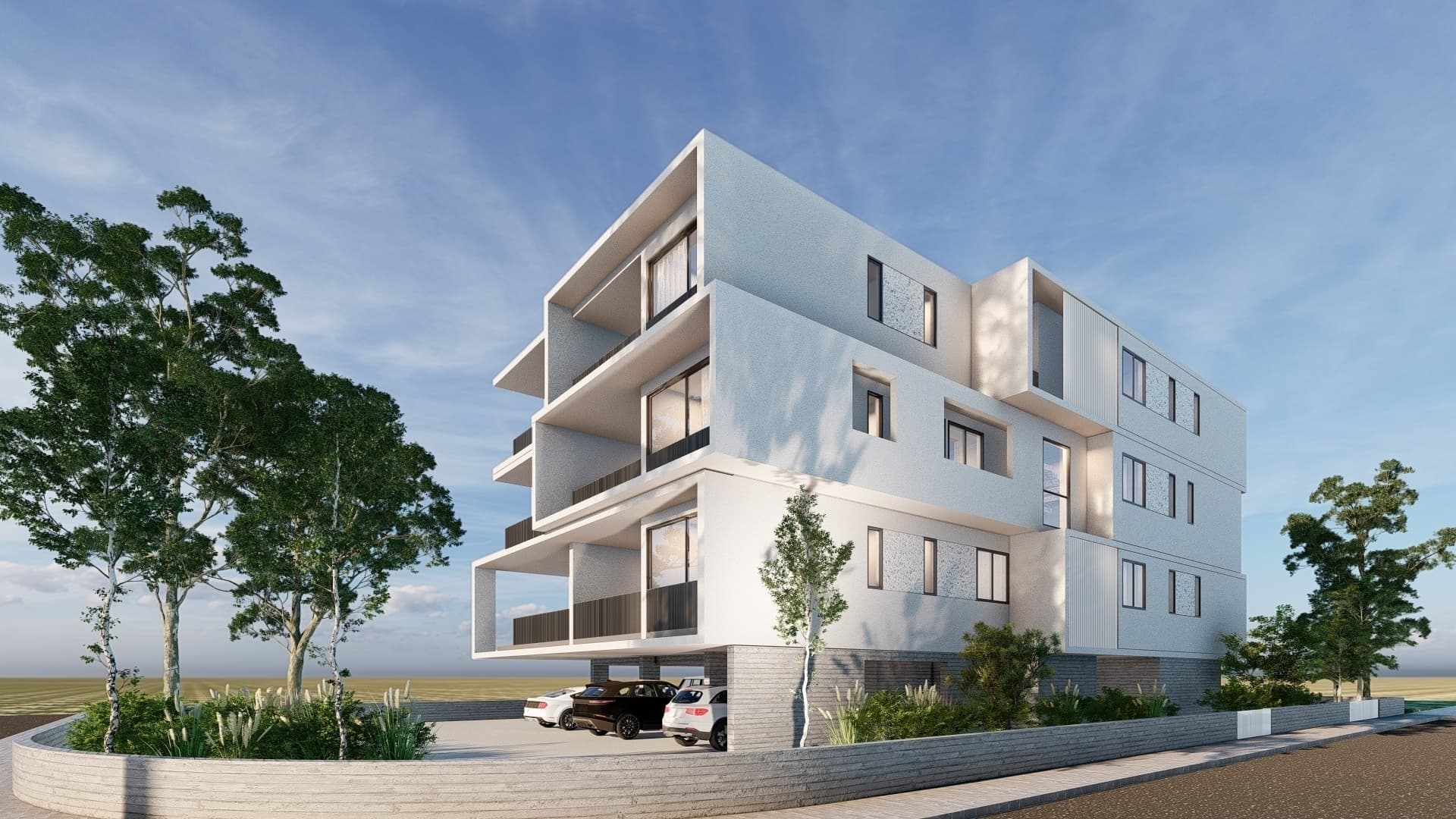 2-bedrooms apartments in Paphos, Cyprus.
