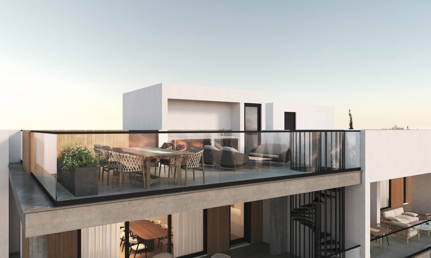 2-bedrooms apartments in Limassol, Cyprus.