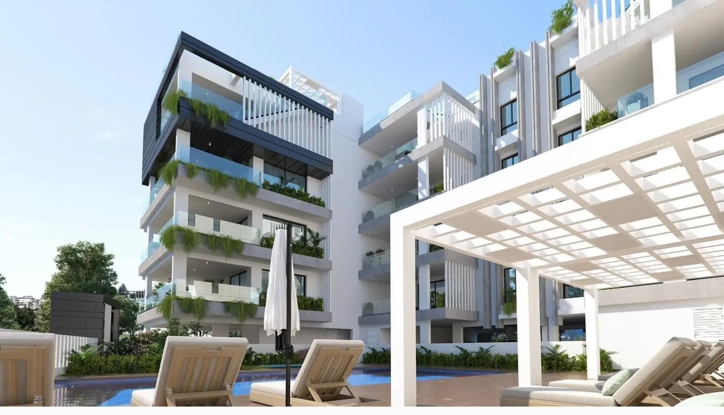 2-bedrooms apartments in Larnaca, Cyprus.