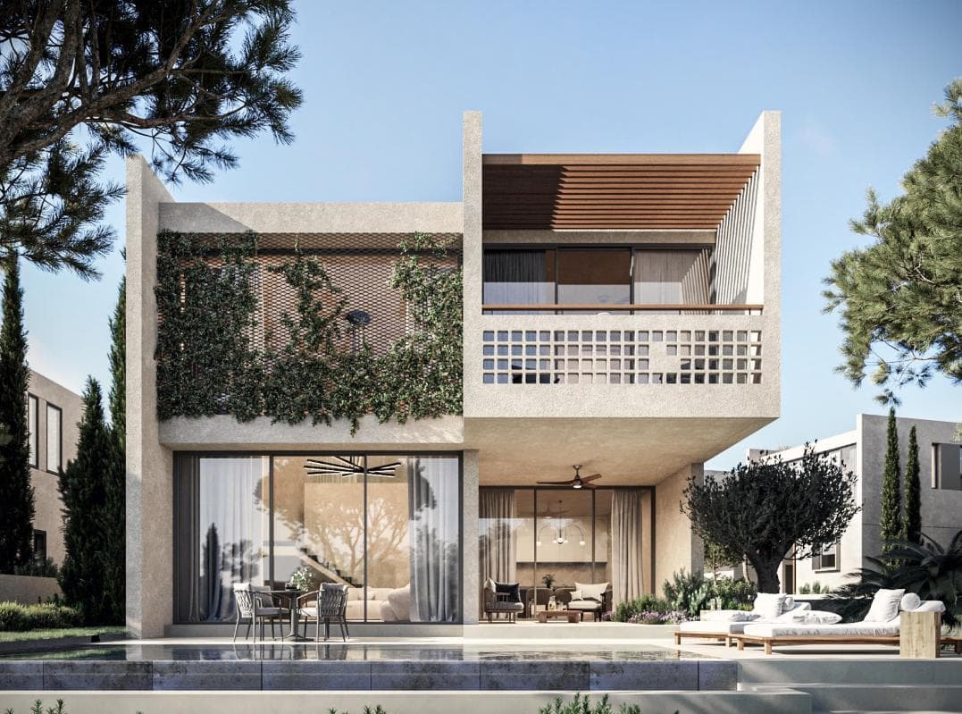 3-bedrooms house in Paphos, Cyprus.