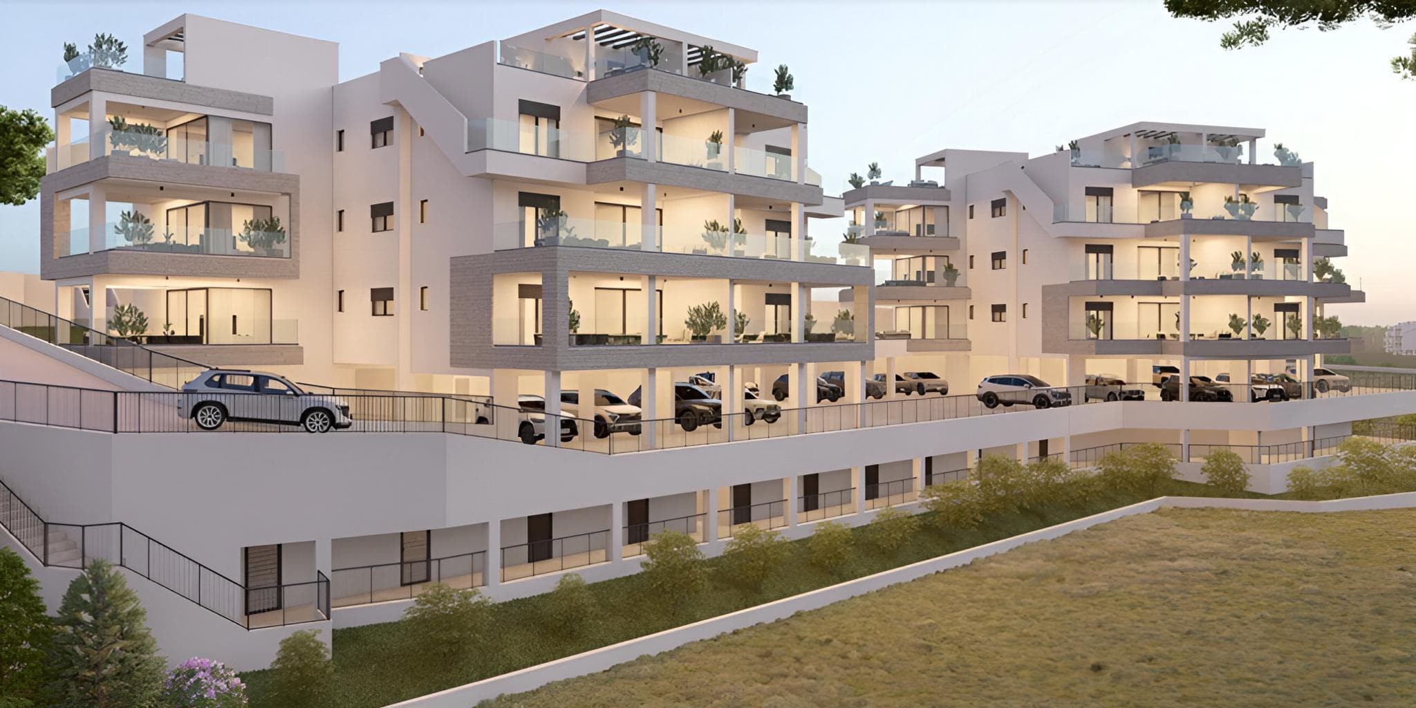 2-bedrooms apartments in Limassol, Cyprus.