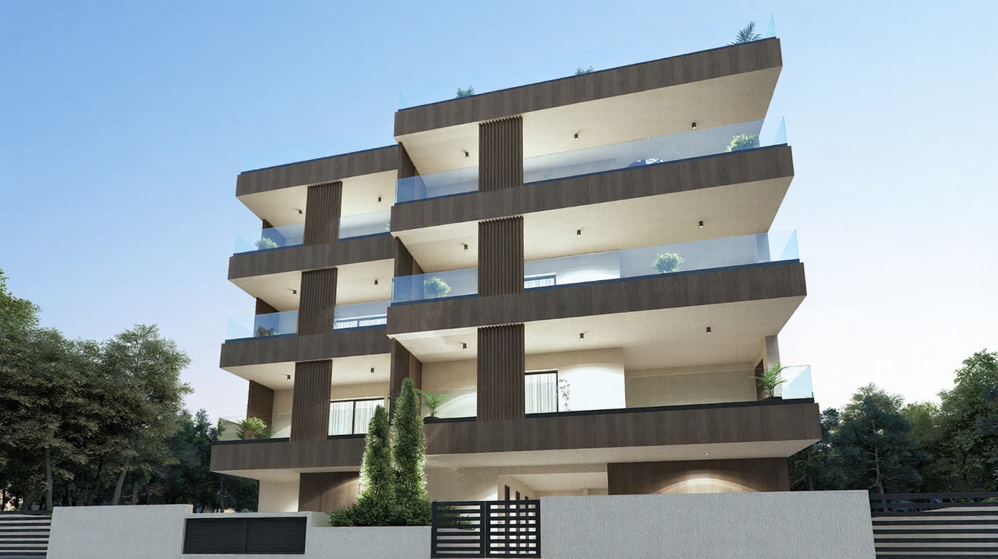 3-bedrooms apartments in Limassol, Cyprus.