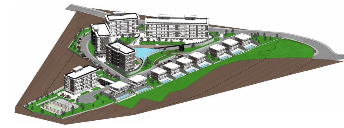 2-bedrooms apartments in Limassol, Cyprus.