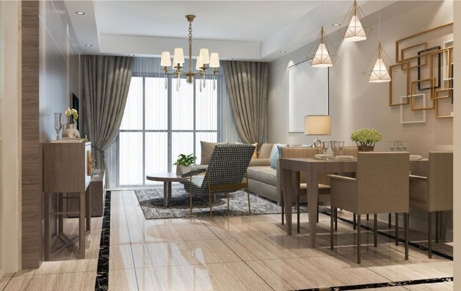 2-bedrooms apartments in Larnaca, Cyprus.