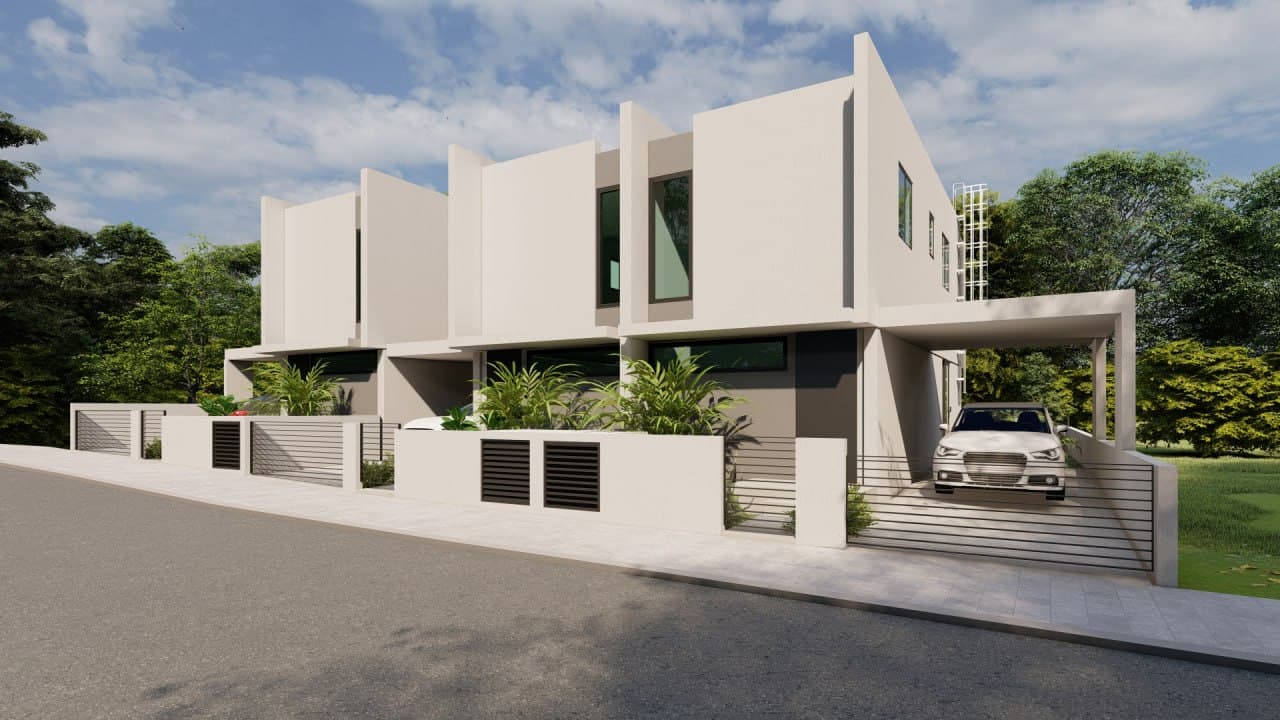 3-bedrooms house in Larnaca, Cyprus.