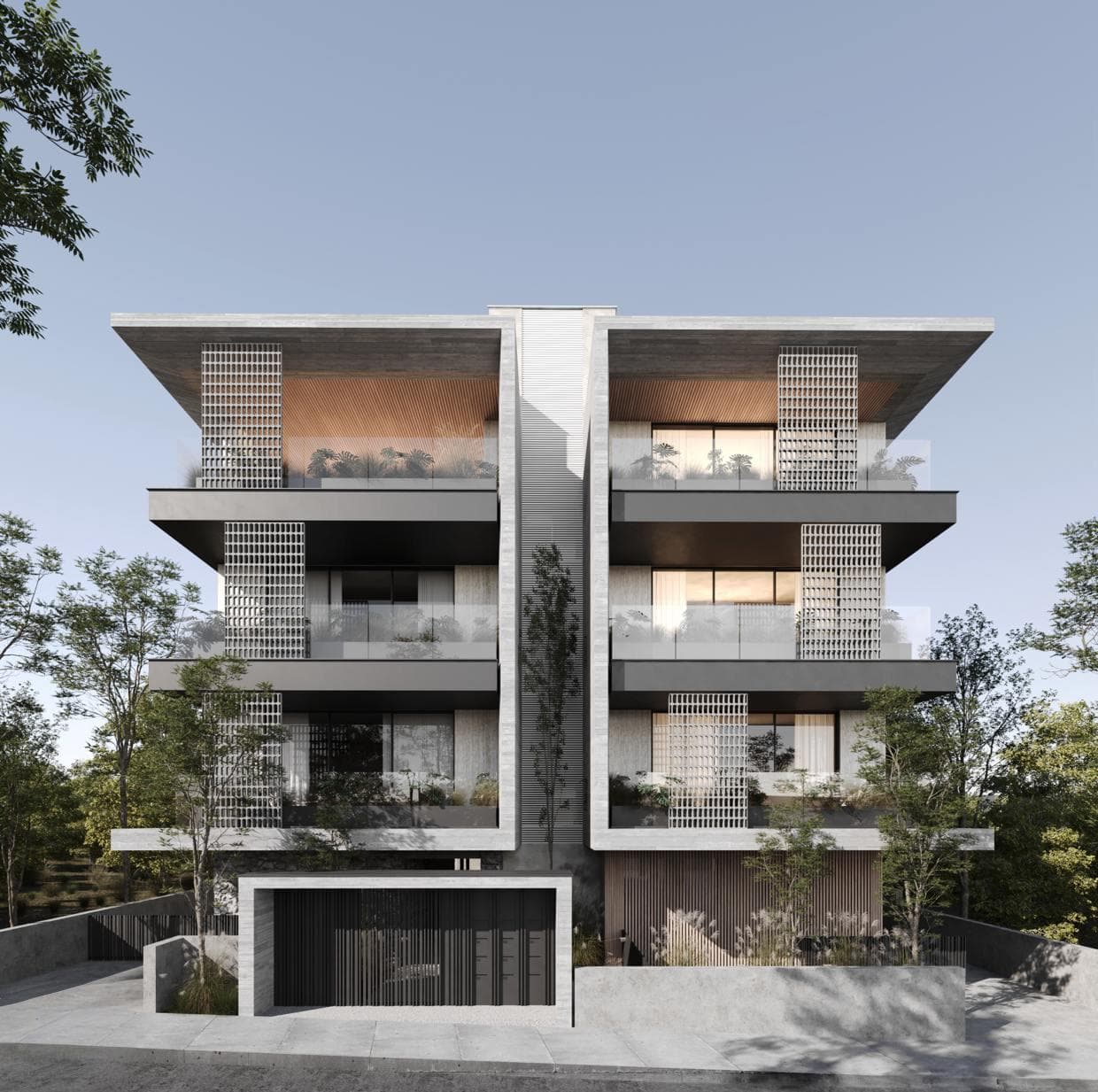 2-bedrooms apartments in Nicosia, Cyprus.