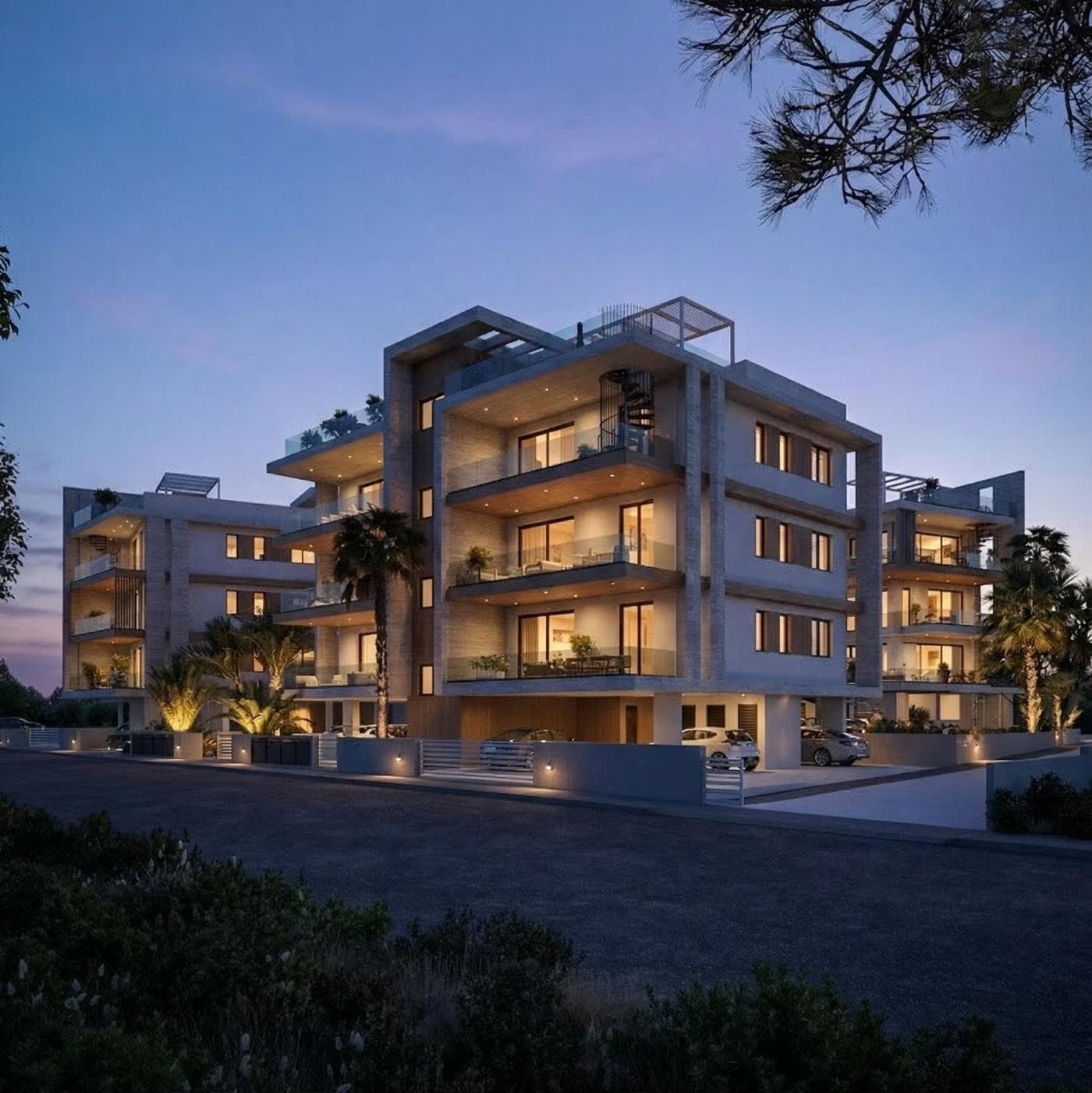 2-bedrooms apartments in Larnaca, Cyprus.