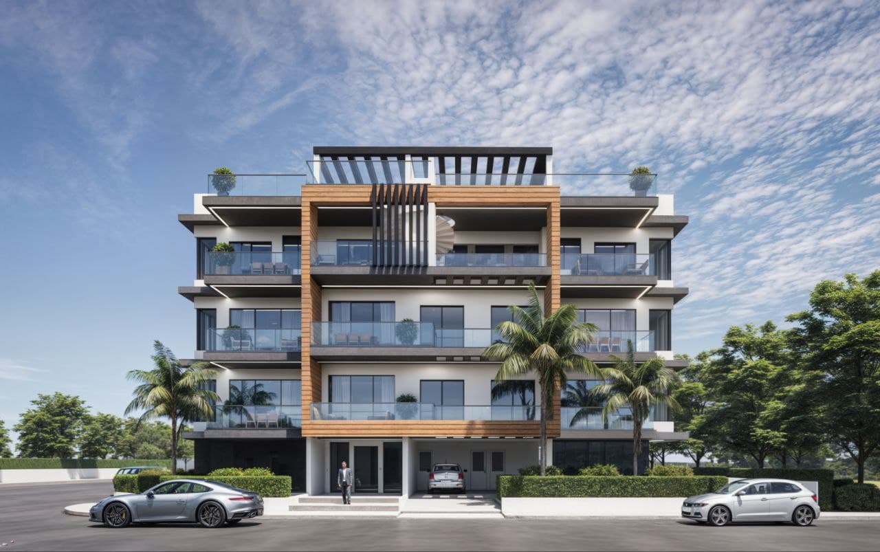 3-bedrooms apartments in Limassol, Cyprus.