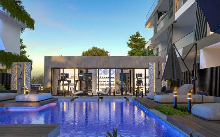 2-bedrooms apartments in Larnaca, Cyprus.
