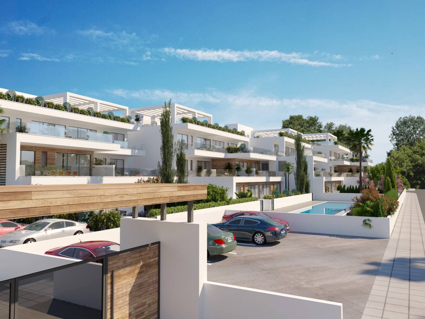 2-bedrooms apartments in Famagusta, Cyprus.