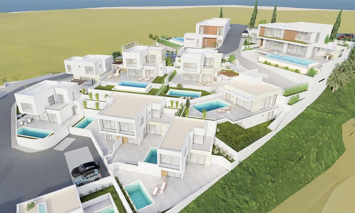 3-bedrooms house in Paphos, Cyprus.