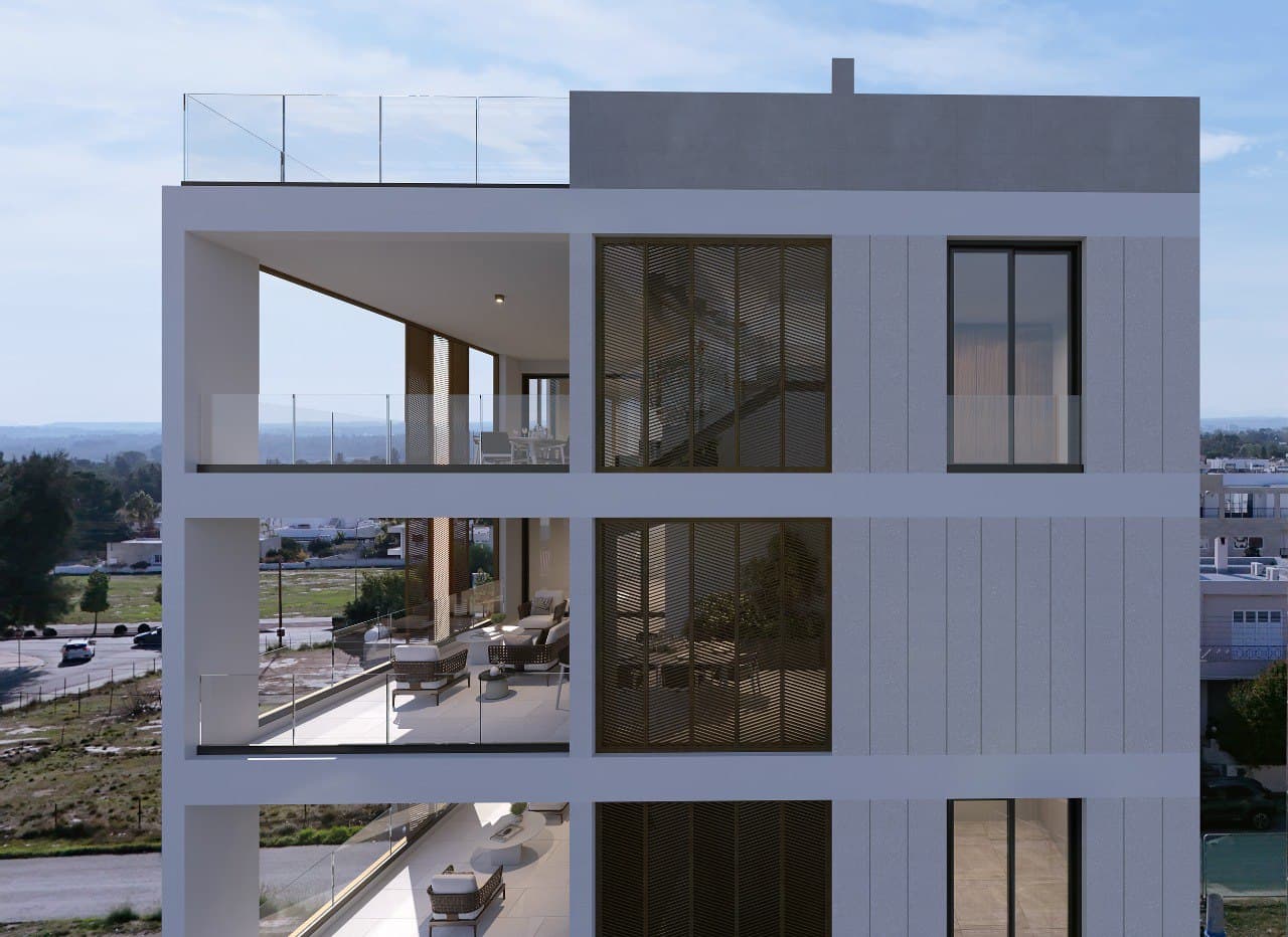 3-bedrooms apartments in Nicosia, Cyprus.