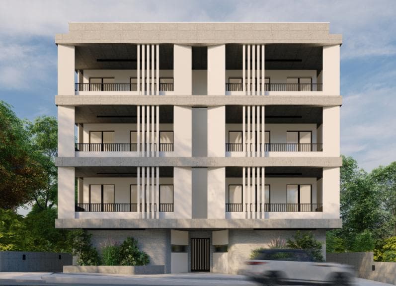 2-bedrooms apartments in Nicosia, Cyprus.