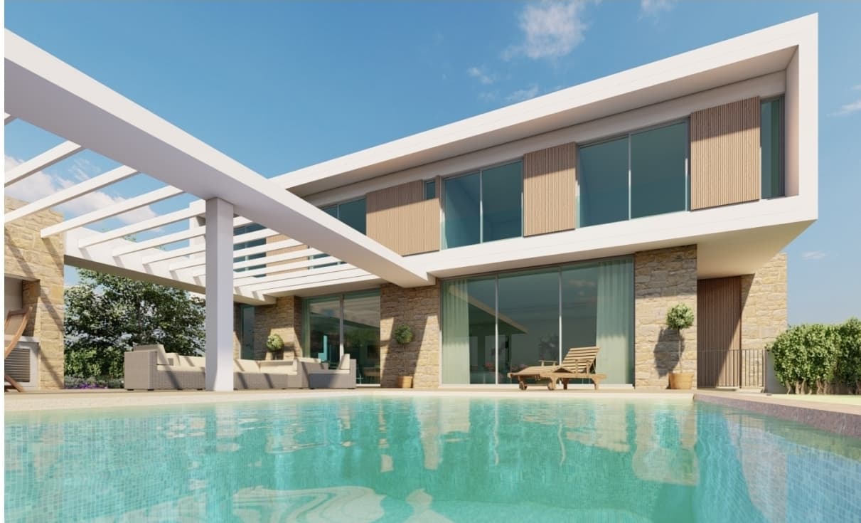 4-bedrooms house in Larnaca, Cyprus.