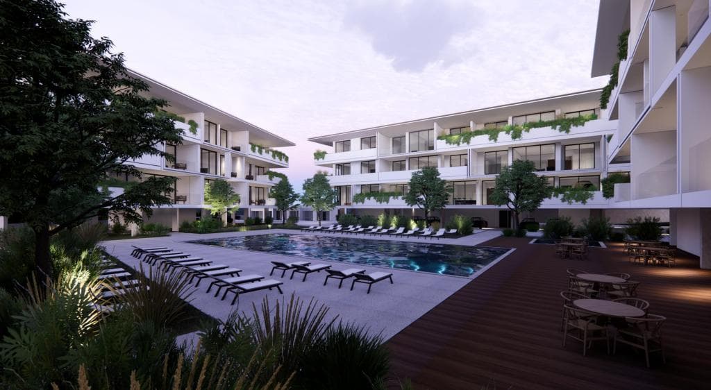 2-bedrooms apartments in Paphos, Cyprus.