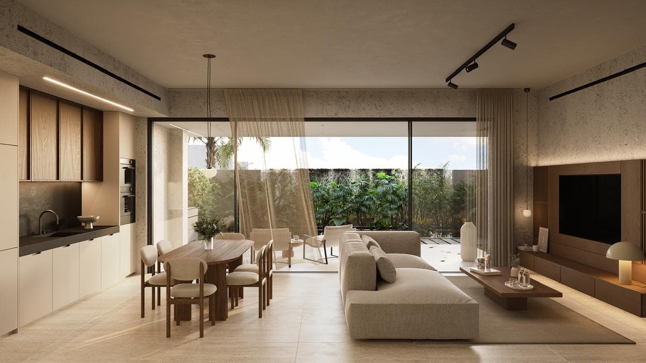 2-bedrooms apartments in Limassol, Cyprus.