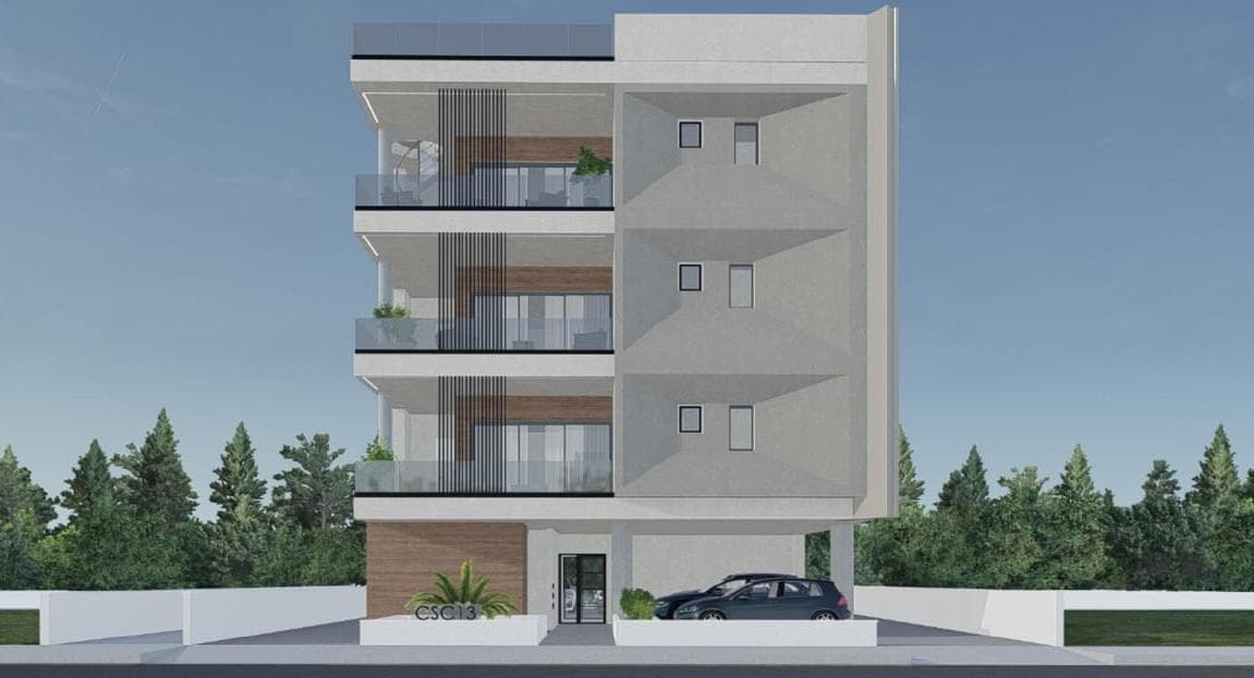 2-bedrooms apartments in Nicosia, Cyprus.