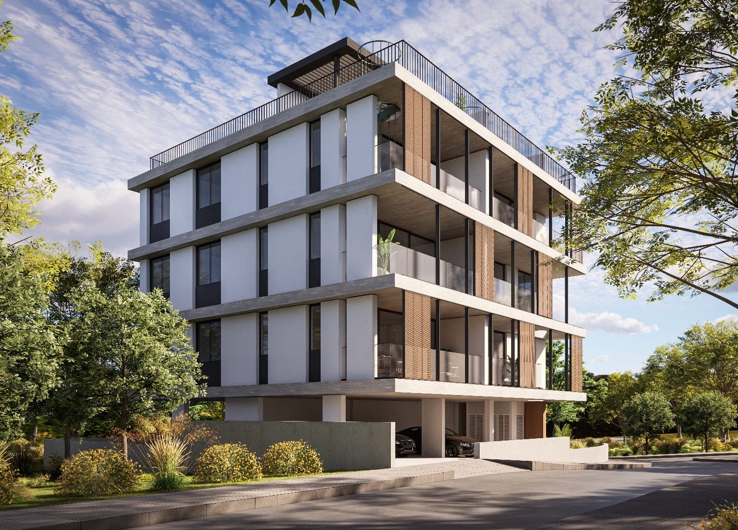 3-bedrooms apartments in Nicosia, Cyprus.