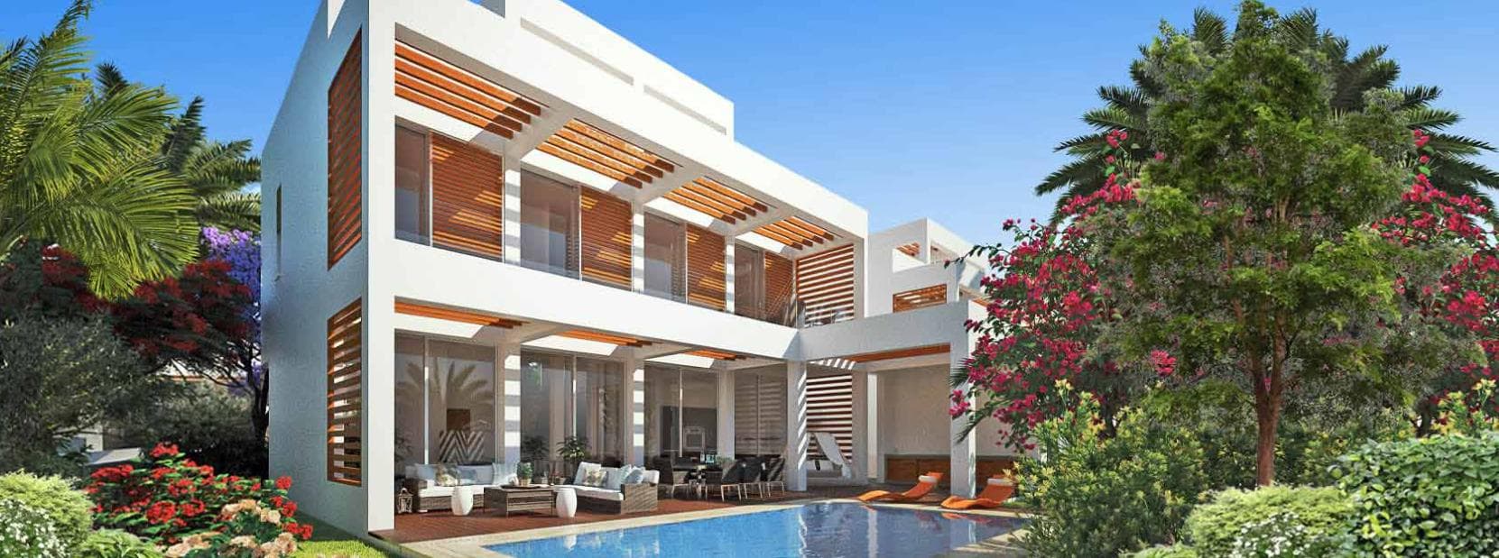 4-bedrooms house in Paphos, Cyprus.