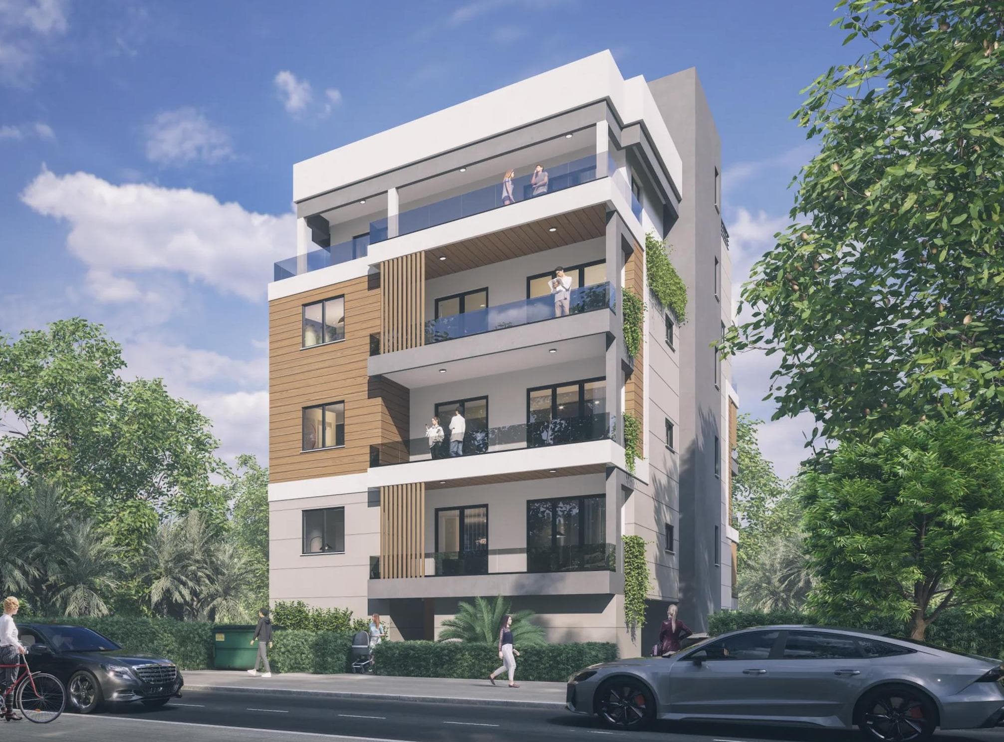 2-bedrooms apartments in Nicosia, Cyprus.