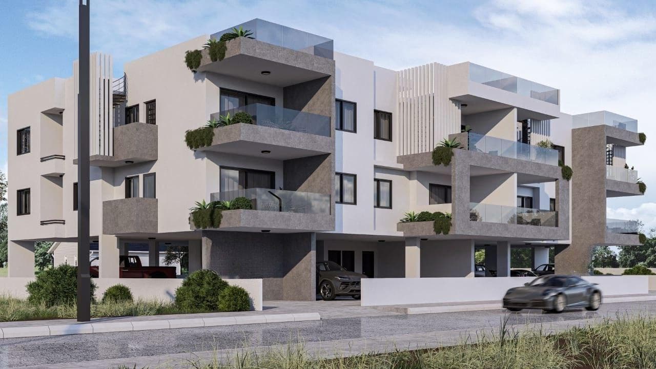 2-bedrooms apartments in Larnaca, Cyprus.