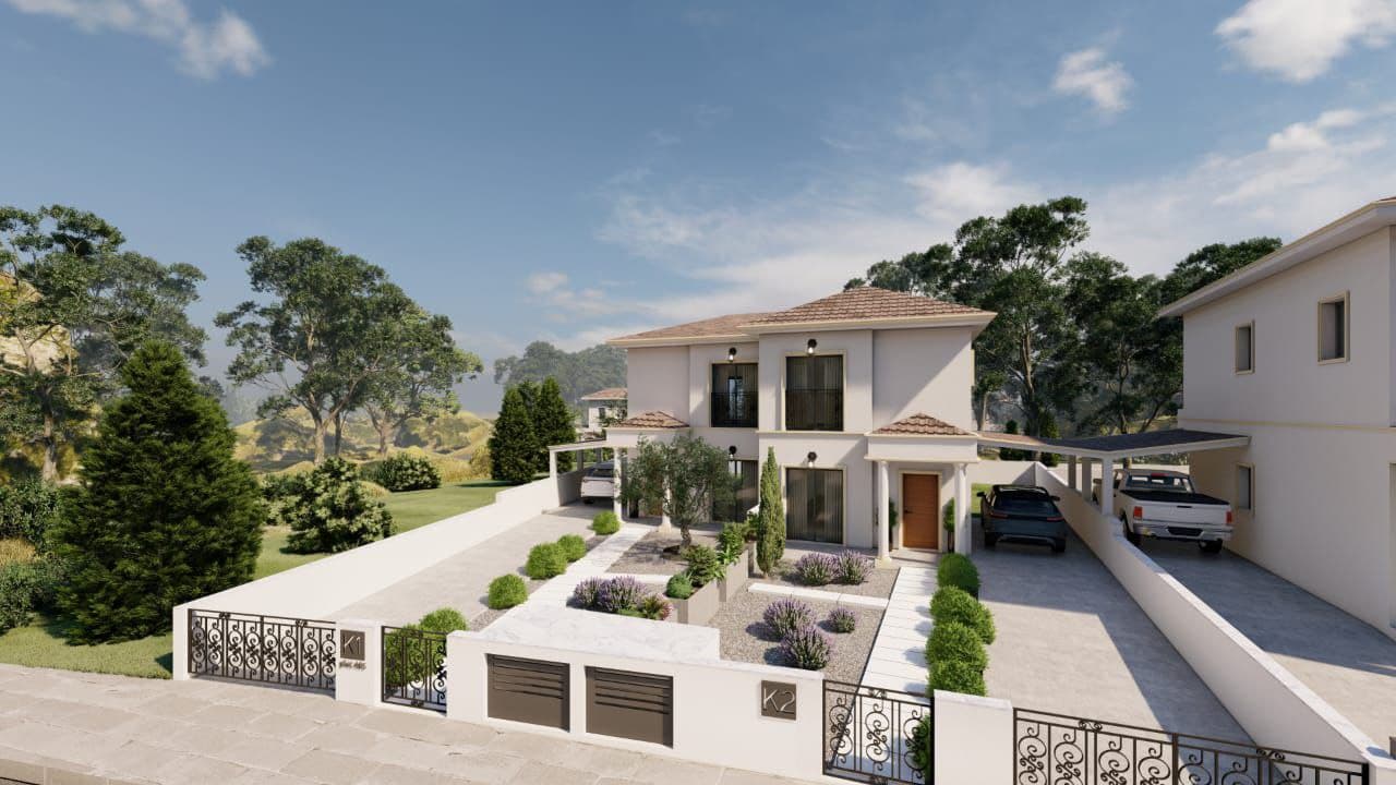 3-bedrooms house in Paphos, Cyprus.