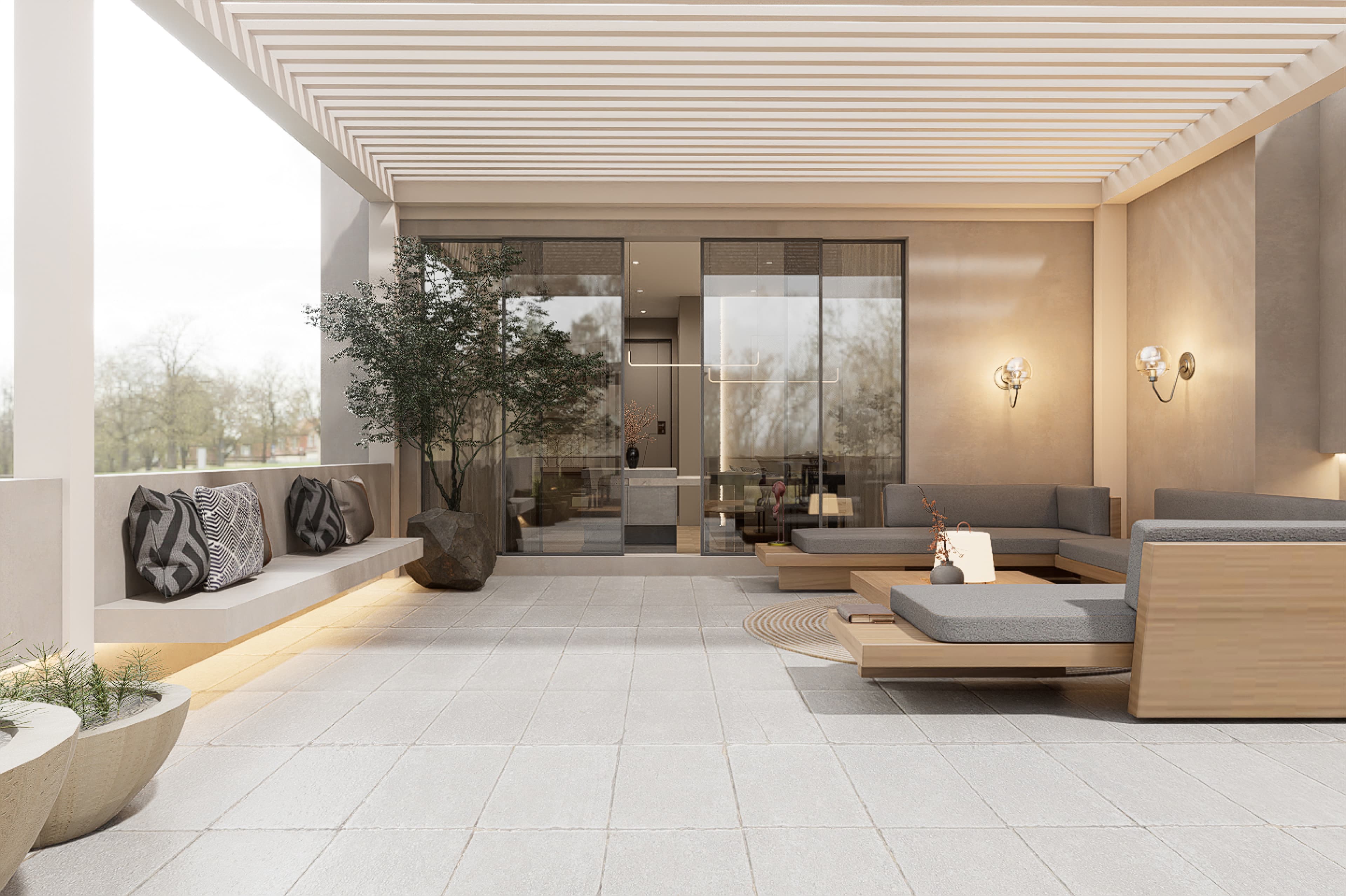 2-bedrooms apartments in Nicosia, Cyprus.