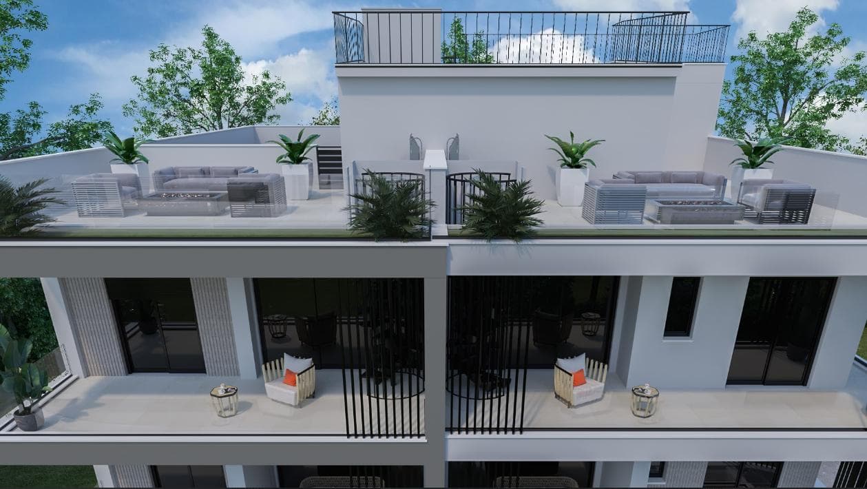 2-bedrooms apartments in Limassol, Cyprus.